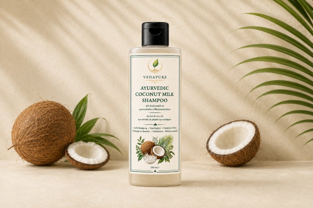 🧴 Ayurvedisches Coconut Milk Shampoo